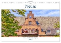 Neuss - Ein malerischer Spaziergang (Wandkalender 2024 DIN A4 quer), CALVENDO Monatskalender