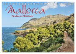 Mallorca - Paradies im Mittelmeer (Tischkalender 2024 DIN A5 quer), CALVENDO Monatskalender