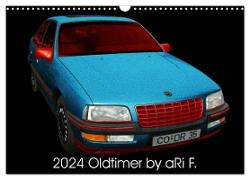 2024 Oldtimer by aRi F. (Wandkalender 2024 DIN A3 quer), CALVENDO Monatskalender