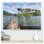 Irland - spektakuläre Landschaften (hochwertiger Premium Wandkalender 2024 DIN A2 quer), Kunstdruck in Hochglanz
