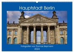 Hauptstadt Berlin (Wandkalender 2024 DIN A2 quer), CALVENDO Monatskalender