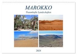 MAROKKO, Traumhafte Landschaften (Wandkalender 2024 DIN A2 quer), CALVENDO Monatskalender