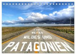 Patagonien - wildes und weites Land (Tischkalender 2024 DIN A5 quer), CALVENDO Monatskalender