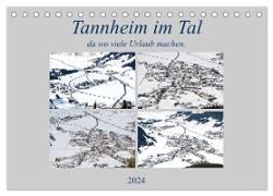 Tannheim im Tal, da wo viele Urlaub machen. (Tischkalender 2024 DIN A5 quer), CALVENDO Monatskalender