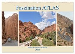 Faszination ATLAS, Marokkos gewaltige Bergregion (Wandkalender 2024 DIN A2 quer), CALVENDO Monatskalender