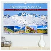 Katschberg & Aineck (hochwertiger Premium Wandkalender 2024 DIN A2 quer), Kunstdruck in Hochglanz