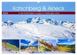 Katschberg & Aineck (Wandkalender 2024 DIN A2 quer), CALVENDO Monatskalender