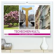 TSCHECHIEN KULT.L (hochwertiger Premium Wandkalender 2024 DIN A2 quer), Kunstdruck in Hochglanz