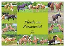 Pferde im Passeiertal (Wandkalender 2024 DIN A3 quer), CALVENDO Monatskalender