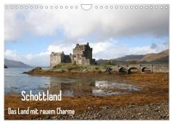 Schottland - Das Land mit rauem Charme (Wandkalender 2024 DIN A4 quer), CALVENDO Monatskalender