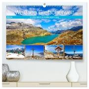 Weißsee Gletscherwelt (hochwertiger Premium Wandkalender 2024 DIN A2 quer), Kunstdruck in Hochglanz