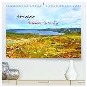 Norwegen - Hochebene Valdresflye (hochwertiger Premium Wandkalender 2024 DIN A2 quer), Kunstdruck in Hochglanz