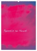 Aquarelle am Himmel (Wandkalender 2024 DIN A2 hoch), CALVENDO Monatskalender