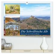 Die Schwäbische Alb - Impressionen aus Herbst und Winter (hochwertiger Premium Wandkalender 2024 DIN A2 quer), Kunstdruck in Hochglanz
