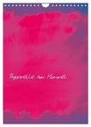 Aquarelle am Himmel (Wandkalender 2024 DIN A4 hoch), CALVENDO Monatskalender
