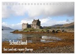 Schottland - Das Land mit rauem Charme (Tischkalender 2024 DIN A5 quer), CALVENDO Monatskalender