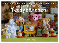 Die kleine Welt der Teddybärchen (Tischkalender 2024 DIN A5 quer), CALVENDO Monatskalender