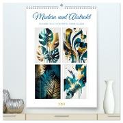 Modern und abstrakt (hochwertiger Premium Wandkalender 2024 DIN A2 hoch), Kunstdruck in Hochglanz