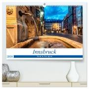 Innsbruck - Stadt in den Alpen (hochwertiger Premium Wandkalender 2024 DIN A2 quer), Kunstdruck in Hochglanz