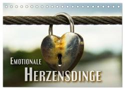 Emotionale Herzensdinge (Tischkalender 2024 DIN A5 quer), CALVENDO Monatskalender
