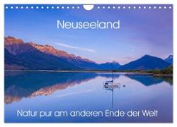Neuseeland - Natur pur am anderen Ende der Welt (Wandkalender 2024 DIN A4 quer), CALVENDO Monatskalender