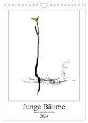 Junge Bäume (Wandkalender 2024 DIN A4 hoch), CALVENDO Monatskalender
