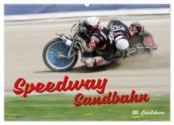 Speedway Sandbahn (Wandkalender 2024 DIN A2 quer), CALVENDO Monatskalender