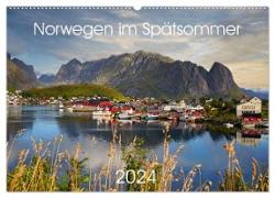 Norwegen im Spätsommer (Wandkalender 2024 DIN A2 quer), CALVENDO Monatskalender