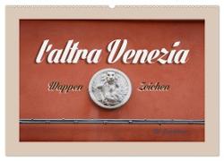 l´altra Venezia Wappen Zeichen (Wandkalender 2024 DIN A2 quer), CALVENDO Monatskalender