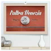 l´altra Venezia Wappen Zeichen (hochwertiger Premium Wandkalender 2024 DIN A2 quer), Kunstdruck in Hochglanz