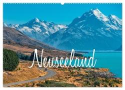 Neuseeland - Land der Superlative (Wandkalender 2024 DIN A2 quer), CALVENDO Monatskalender
