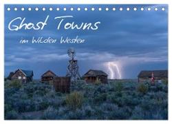 Ghost Towns im Wilden Westen (Tischkalender 2024 DIN A5 quer), CALVENDO Monatskalender