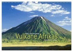 Die schönsten Vulkane Afrikas (Wandkalender 2024 DIN A3 quer), CALVENDO Monatskalender