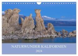 Naturwunder Kalifornien (Wandkalender 2024 DIN A4 quer), CALVENDO Monatskalender