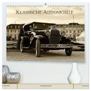 Klassische Automobile (hochwertiger Premium Wandkalender 2024 DIN A2 quer), Kunstdruck in Hochglanz