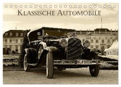 Klassische Automobile (Tischkalender 2024 DIN A5 quer), CALVENDO Monatskalender