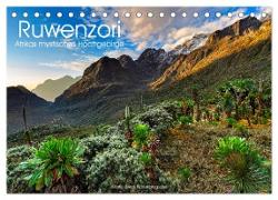 Ruwenzori - Afrikas mystisches Hochgebirge (Tischkalender 2024 DIN A5 quer), CALVENDO Monatskalender