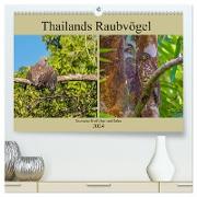 THAILANDS RAUBVÖGEL Exotische Greifvögel und Eulen (hochwertiger Premium Wandkalender 2024 DIN A2 quer), Kunstdruck in Hochglanz