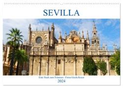 Sevilla Eine Stadt zum Träumen (Wandkalender 2024 DIN A2 quer), CALVENDO Monatskalender