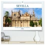 Sevilla Eine Stadt zum Träumen (hochwertiger Premium Wandkalender 2024 DIN A2 quer), Kunstdruck in Hochglanz