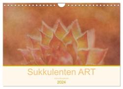 Sukkulenten ART (Wandkalender 2024 DIN A4 quer), CALVENDO Monatskalender