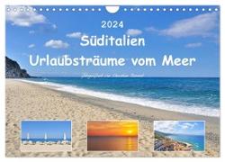 Süditalien - Urlaubsträume vom Meer (Wandkalender 2024 DIN A4 quer), CALVENDO Monatskalender
