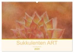 Sukkulenten ART (Wandkalender 2024 DIN A2 quer), CALVENDO Monatskalender