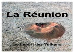 La Réunion, Im Inneren des Vulkans (Wandkalender 2024 DIN A2 quer), CALVENDO Monatskalender