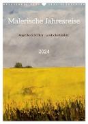 Malerische Jahresreise (Wandkalender 2024 DIN A3 hoch), CALVENDO Monatskalender