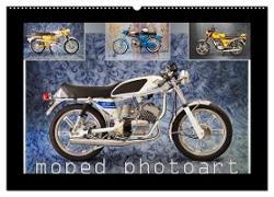moped photoart (Wandkalender 2024 DIN A2 quer), CALVENDO Monatskalender