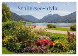Schliersee-Idylle 2024 (Wandkalender 2024 DIN A3 quer), CALVENDO Monatskalender