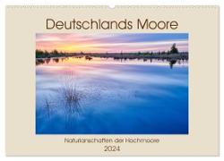 Deutschlands Moore (Wandkalender 2024 DIN A2 quer), CALVENDO Monatskalender