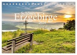 Schönes Erzgebirge (Tischkalender 2024 DIN A5 quer), CALVENDO Monatskalender