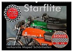 Starflite verkannte Moped Schönheiten (Wandkalender 2024 DIN A2 quer), CALVENDO Monatskalender